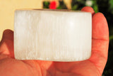 Amazing WHITE Selenite Crystal Heart - Grid Centerpiece POWERFUL: ZENERGY GEMS