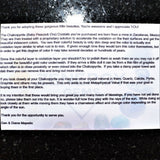 Perfect Pendant Baby Peacock Ore Crystal Energy Pendant 20" Silver Chain