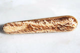 Aragonite Round 3.8" Wand Reflexology Massage Crystal Healing Chakra ~100g