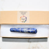 Charged 4.5" Lapis Lazuli Massage Wand Crystal Healing Energy ~100g