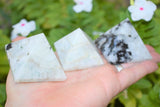 [1] Charged 2" (50mm) Himalayan Rainbow Moonstone Pyramid Crystal Energy ~95g