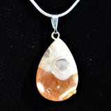 Perfect Pendant Crazy Lace Agate Teardrop Pendant + 20" Chain HAPPY LACE!