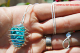 [6] Perfect Pendants "Do It Yourself" Crystal Energy Pendants + 20" Chains