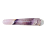 Charged 4.5" Himalayan Amethyst Massage Wand Crystal Healing Energy REIKI ~72g