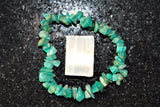 Premium CHARGED Amazonite Crystal Chip Stretchy Bracelet Healing REIKI Energy!