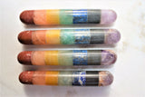 Charged 4.5" 7 Chakra Crystals Massage Wand Crystal Healing Energy REIKI ~70g