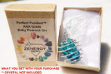 [6] Perfect Pendants "Do It Yourself" Crystal Energy Pendants + 20" Chains