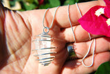 Perfect Pendant - Petalite Crystal Pendant + 20" Chain SYN 12 ZENERGY GEMS