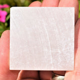 2" (50mm) Moroccan Selenite Pyramid Hand-carved Hand-Polished POWERFUL ENERGY