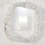 CHARGED Premium Amplifier Quartz Crystal Chip Necklace + 18" REIKI WOW!!!