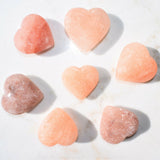 CHARGED Himalayan Sea Salt Crystal Heart Hand-Carved Peaceful Energy WOW!