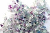 CHARGED Rainbow Fluorite Crystal Chip Necklace + 18" Healing Energy REIKI WOW!!!