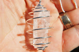 Perfect Pendant Danburite Crystal Pendant + 20" Chain SYN 12 ZENERGY GEMS