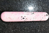 CHARGED Rhodochrosite 4.0" Crystal Wand Reflexology Massage Energy Healing 96g