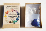 Perfect Pendant - Lapis Lazuli Heart Pendant + 20" Chain by ZENERGY GEMS