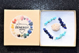 CHARGED Lapis Lazuli AZ Turquoise Crystal Bracelet w / Quartz REIKI Energy!