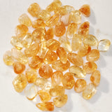 CHARGED Citrine Quartz Crystal Perfect Pendant 20" Silver Chain REIKI