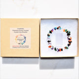 CHARGED Premium Every Crystal Chip Stretchy Bracelet (40+ Crystal Types) REIKI!