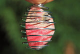 CHARGED Rhodochrosite Crystal Perfect Pendant HEART TEACHER + 20" Silver Chain