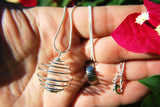 [6] Perfect Pendants "Do It Yourself" Crystal Energy Pendants + 20" Chains