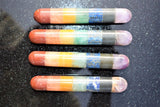 Charged 4.5" 7 Chakra Crystals Massage Wand Crystal Healing Energy REIKI ~70g