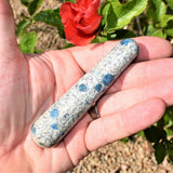 Charged Himalayan K2 Granite (Azurite) Massage Wand Crystal Healing Energy ~70g