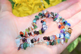 CHARGED 18" Every Crystal Chip Necklace Healing Energy (40+ Crystal Types) WOW!!