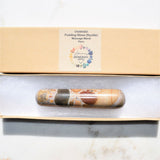 CHARGED Pudding Stone (Rhyolite) 4.0" Massage Wand Crystal Healing REIKI 110g