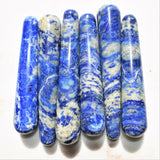 Charged 4.5" Lapis Lazuli Massage Wand Crystal Healing Energy ~100g