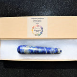 Charged 4.5" Lapis Lazuli Massage Wand Crystal Healing Energy ~100g