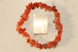 Premium CHARGED Sunstone Crystal Chip Stretchy Bracelet REIKI