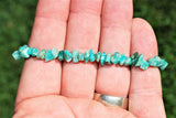 Premium CHARGED Amazonite Crystal Chip Stretchy Bracelet Healing REIKI Energy!