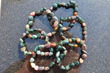 CHARGED Fancy Jasper Crystal Bracelet Tumble Polished Stretchy ENERGY REIKI WOW!