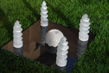 4.0" Spiral Tower of Peace Selenite Healing Crystal 252g [1] : ZENERGY GEMS