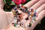 CHARGED 18" Every Crystal Chip Necklace Healing Energy (40+ Crystal Types) WOW!!