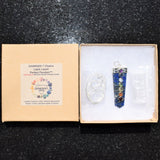 CHARGED 7 Chakra Lapis Lazuli Crystal Perfect Pendant + 20" Chain WOW!