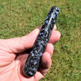 Charged 4.5" Himalayan Mystic Indigo Gabbro Massage Wand Crystal ~72g