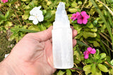 [4 PCS] 6.0" Towers of Divine Mind Selenite Crystals Protection: ZENERGY GEMS