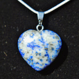 Perfect Pendant - Lapis Lazuli Heart Pendant + 20" Chain by ZENERGY GEMS