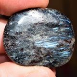 [1] Fireworks Flash Astrophyllite Crystal Pocket Palm Stone ZENERGY GEMS ~30g