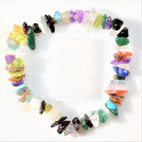 CHARGED Premium Every Crystal Chip Stretchy Bracelet (40+ Crystal Types) REIKI!