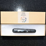 Flashy Charged 4" Larvikite Crystal Massage Wand Crystal Healing Energy ~78g