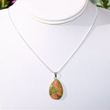 Perfect Pendant Unakite Teardrop Pendant + 20" Chain REGENERATE LOVE!