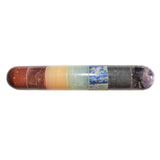 Charged 4.5" 7 Chakra Crystals Massage Wand Crystal Healing Energy REIKI ~70g