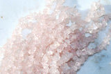 CHARGED Premium Rose Quartz Crystal Chip Necklace + 18" REIKI WOW!!!