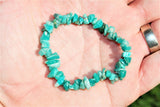 Premium CHARGED Amazonite Crystal Chip Stretchy Bracelet Healing REIKI Energy!