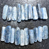 Premium Grade Brazilian Blue Kyanite Crystal Perfect Pendant + 20" Silver Chain