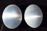 [2] LG 3" SELENITE POCKET PALM WORRY STONES Healing Reiki - ZENERGY GEMS