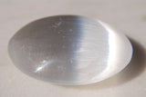 MD 2" SELENITE POCKET PALM WORRY STONE Healing Crystal Reiki - ZENERGY GEMS