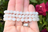 [1] CHARGED Rainbow Moonstone Crystal 6mm Bead Stretchy Bracelet REIKI Energy!